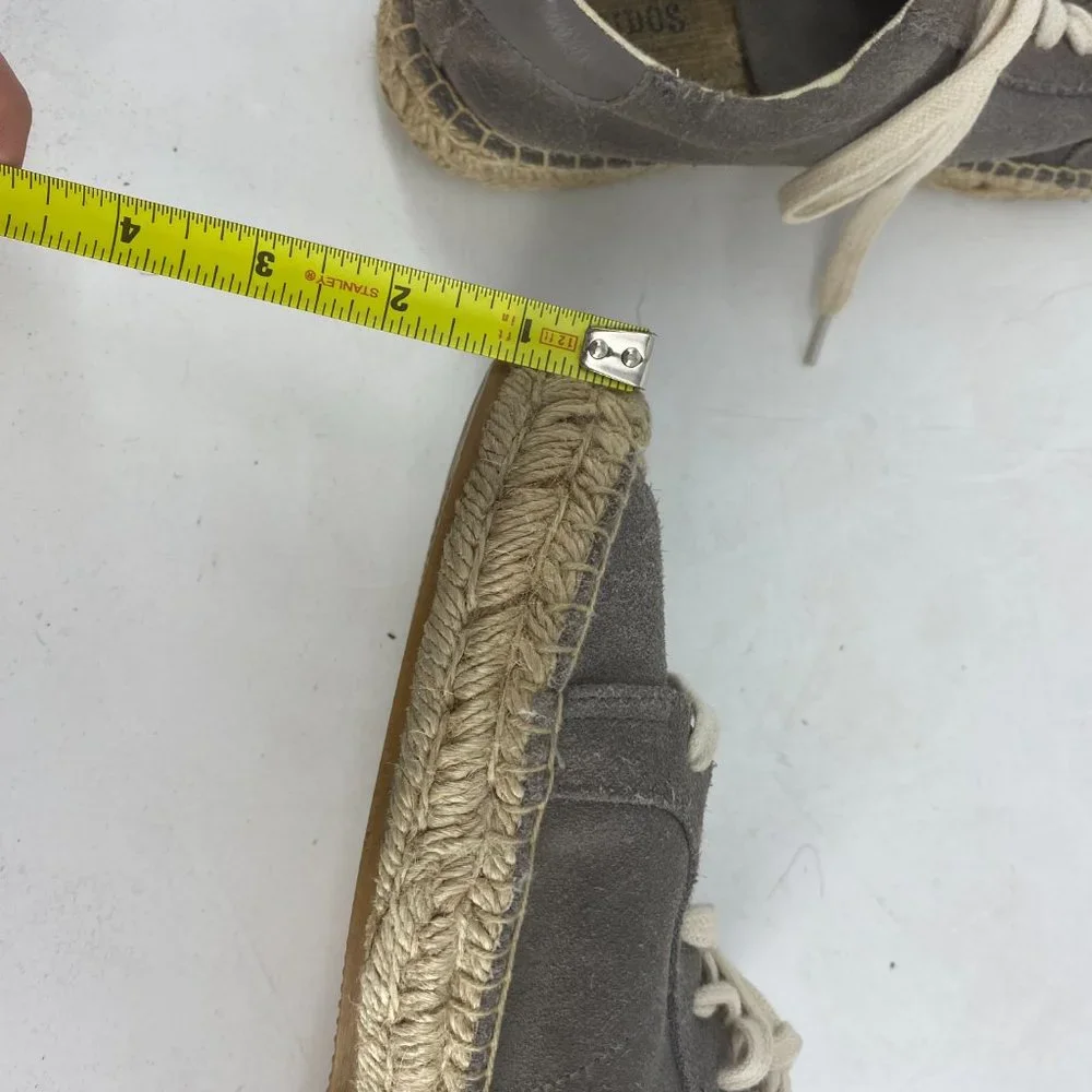 Soludos | 8.5 Gray Izzy Espadrille Sneakers